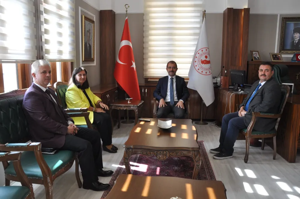 Yeni Müdür Türkaslan,Biga Kaymakamı Erdinç Dolu