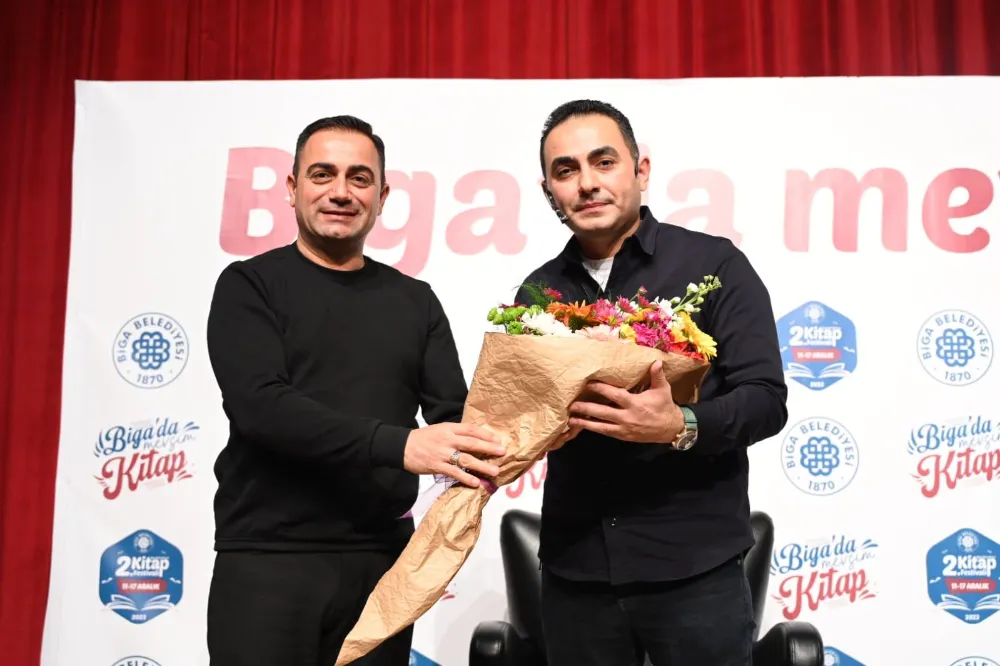 Psikolog Beyhan Budak, Biga Kitap Festivali’ndeydi